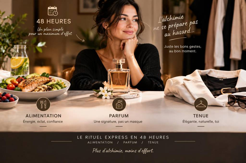 Le rituel de préparation express en 48 heures (alimentation, parfum, tenue) pour maximiser l'alchimie sans en faire trop