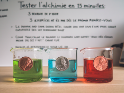 Tester l'alchimie en 15 minutes : 3 exercices simples à faire dès le premier rendez-vous