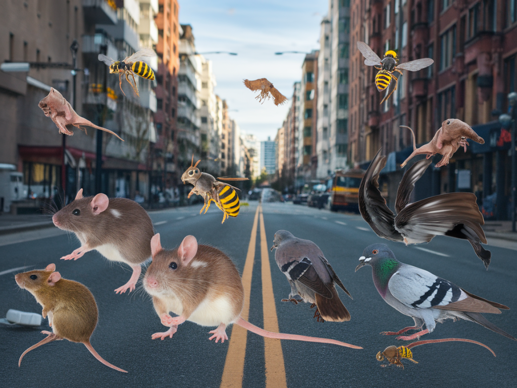 Deratisation villeurbanne : rats,souris,guepes,taupes,pigeons,cafards